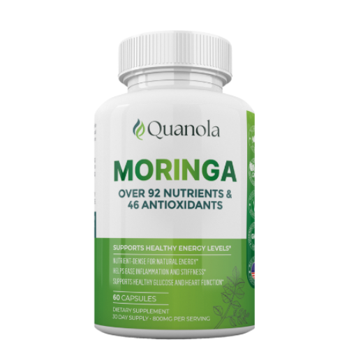 Activate GLP-1 Naturally with QUANOLA Moringa - Lower Cortisol, Burn Fat, and Restore Balance Without Stimulants or Prescriptions