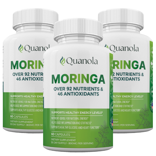 3 Bottles QUANOLA Moringa