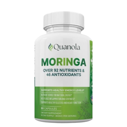 B2G2 50% SALE - Quanola Moringa Leaf Capsules (4 Bottles Stack)